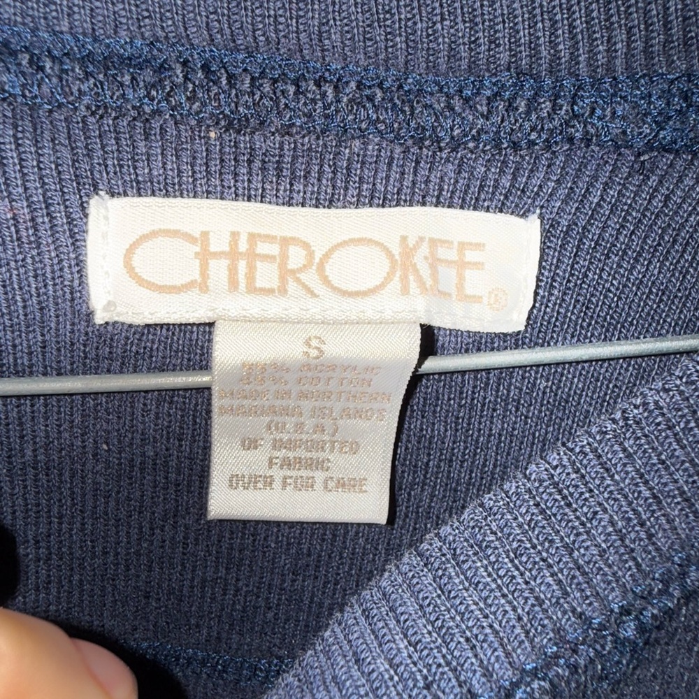 Cherokee Blue Short Sleeve Tee - Picture 3 of 4